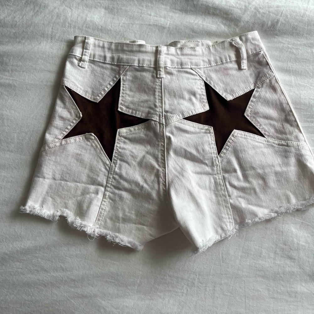 Cute star shorts from boutique in Austin!